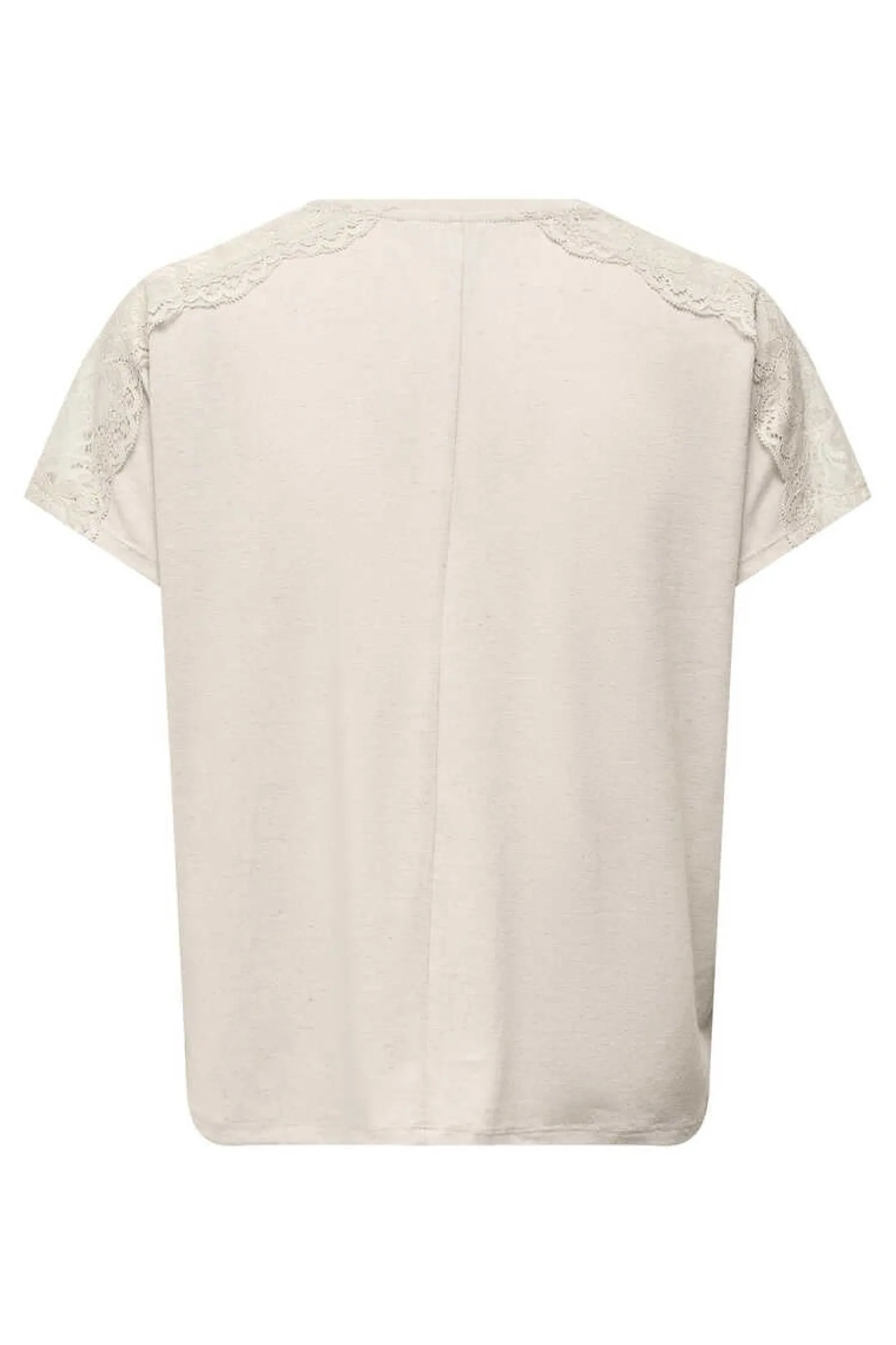Only T-Shirts-Camisola Renda Ombros