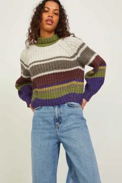 Jack & Jones Sueteres E Cardigans-Camisola Riscas