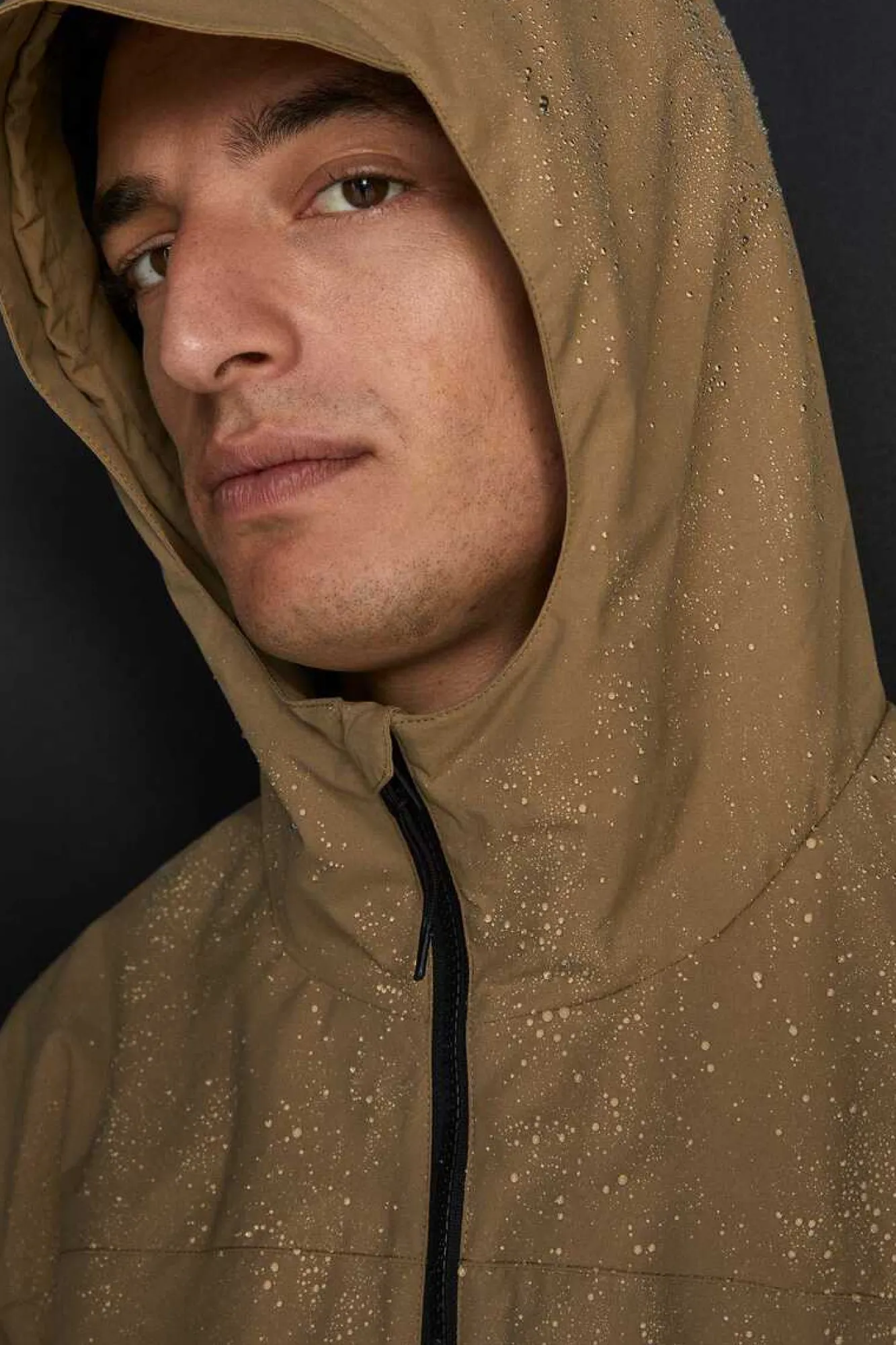 Springfield Capota Tecnica De Parka Beige Discount