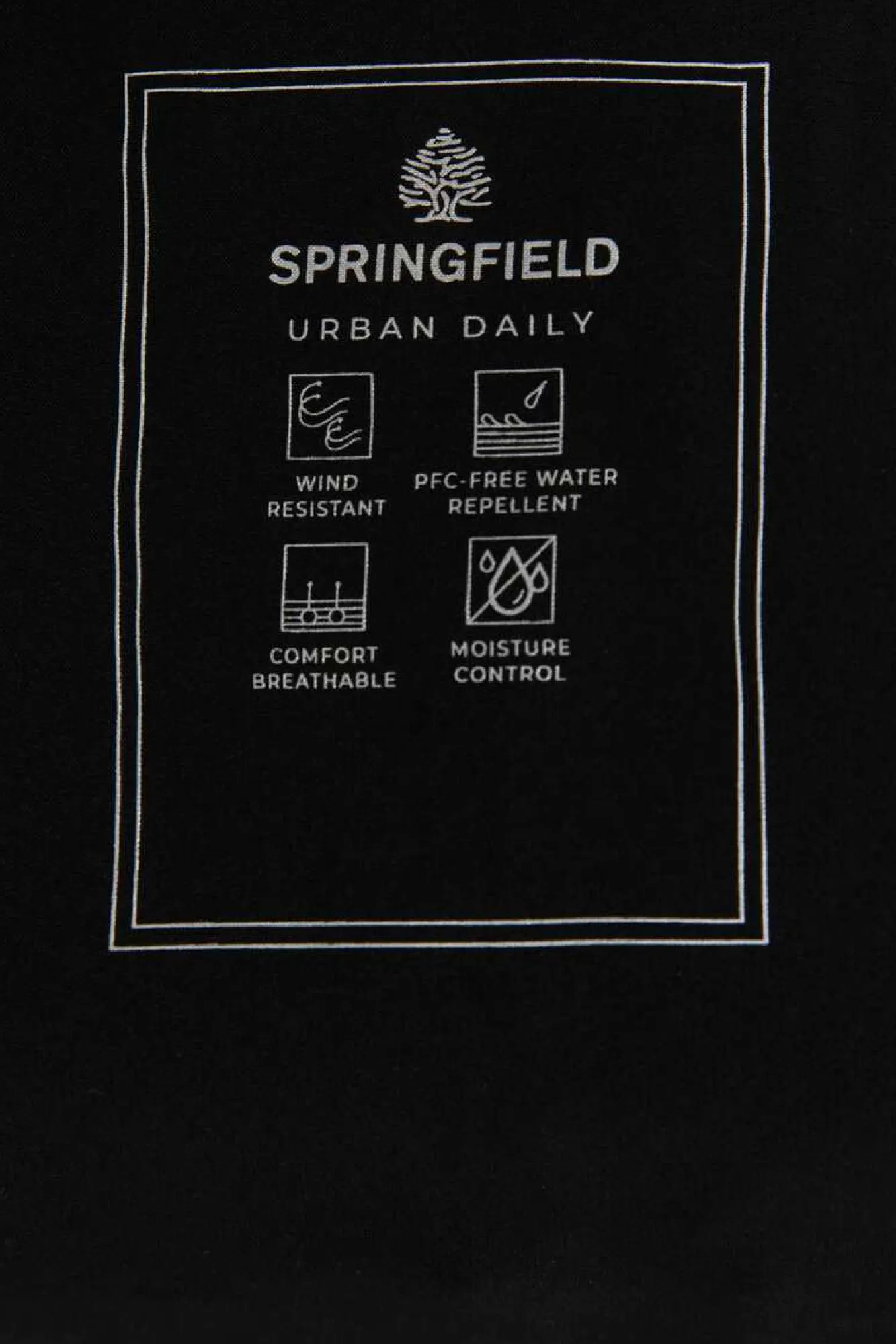 Springfield Capota Tecnica De Parka Beige Discount