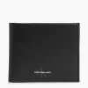 Calvin Klein Carteira Logo Ck Preto Outlet