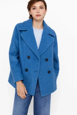 Cortefiel Blusoes E Casacos-Casacao Curto Cruzado