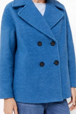 Cortefiel Blusoes E Casacos-Casacao Curto Cruzado