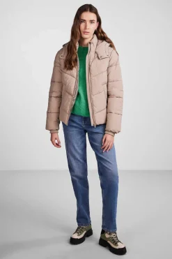 Pieces Blusoes E Casacos-Casaco Acolchoado