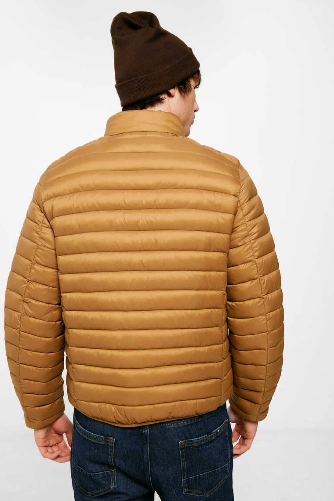 Springfield Casaco Acolchoado Beige Hot