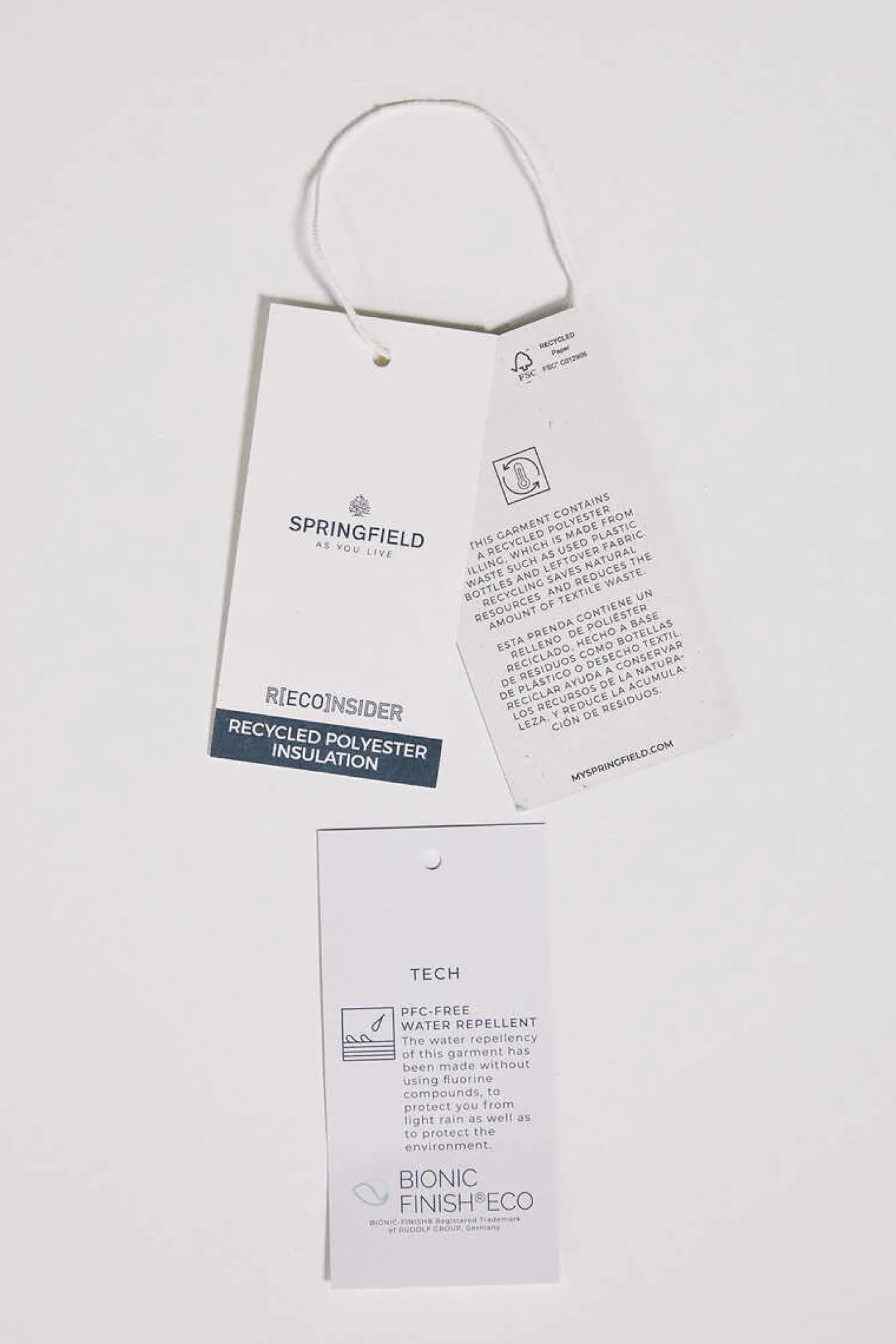 Springfield Casaco Acolchoado Beige Hot