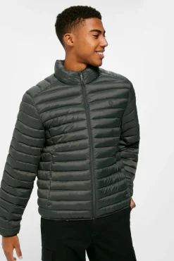 Springfield Casaco Acolchoado Verde Escuro Hot