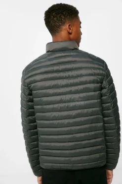 Springfield Casaco Acolchoado Verde Escuro Hot