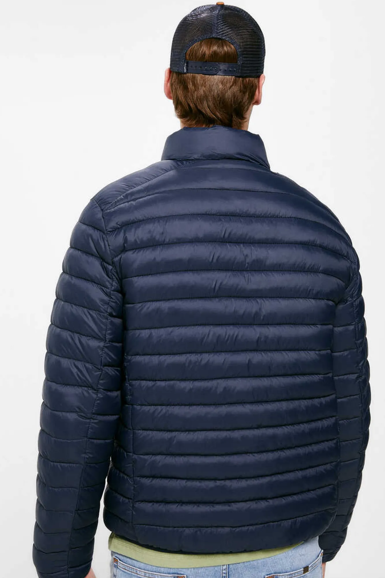 Springfield Casaco Acolchoado Azul Outlet