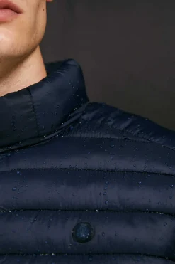 Springfield Casaco Acolchoado Azul Outlet