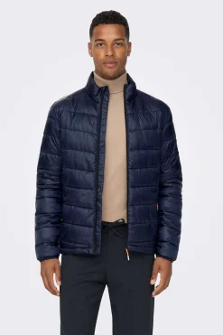 Only & Sons Casaco Acolchoado Marinho
