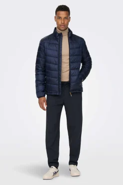 Only & Sons Casaco Acolchoado Marinho