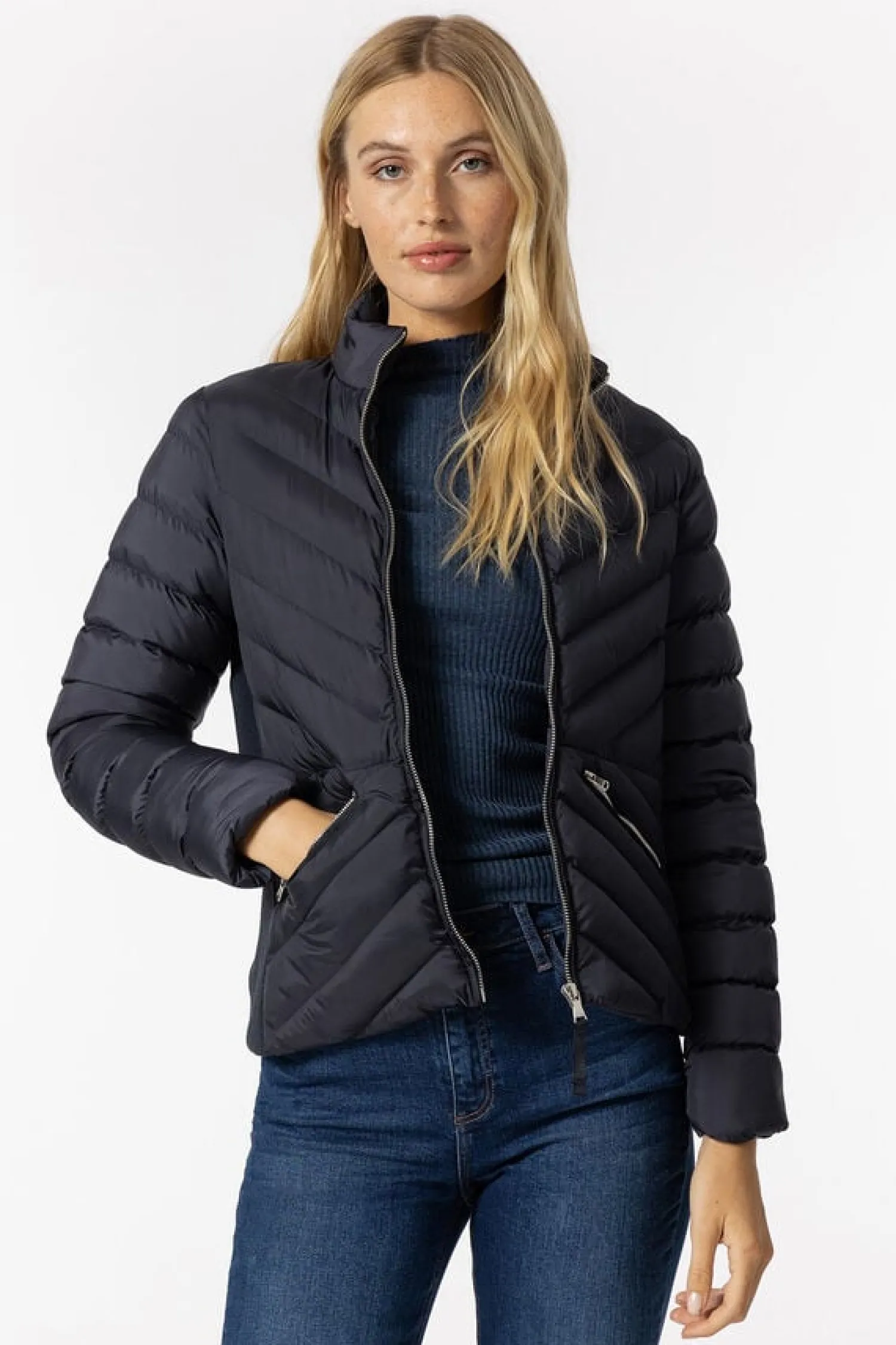 Tiffosi Blusoes E Casacos-Casaco Acolchoado