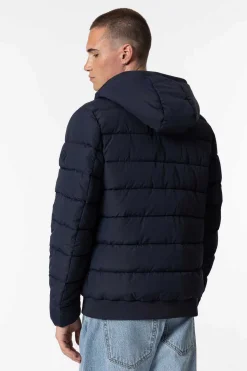 Tiffosi Casaco Acolchoado Com Capuz Azul Aco Hot