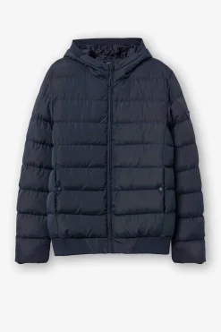 Tiffosi Casaco Acolchoado Com Capuz Azul Aco Hot