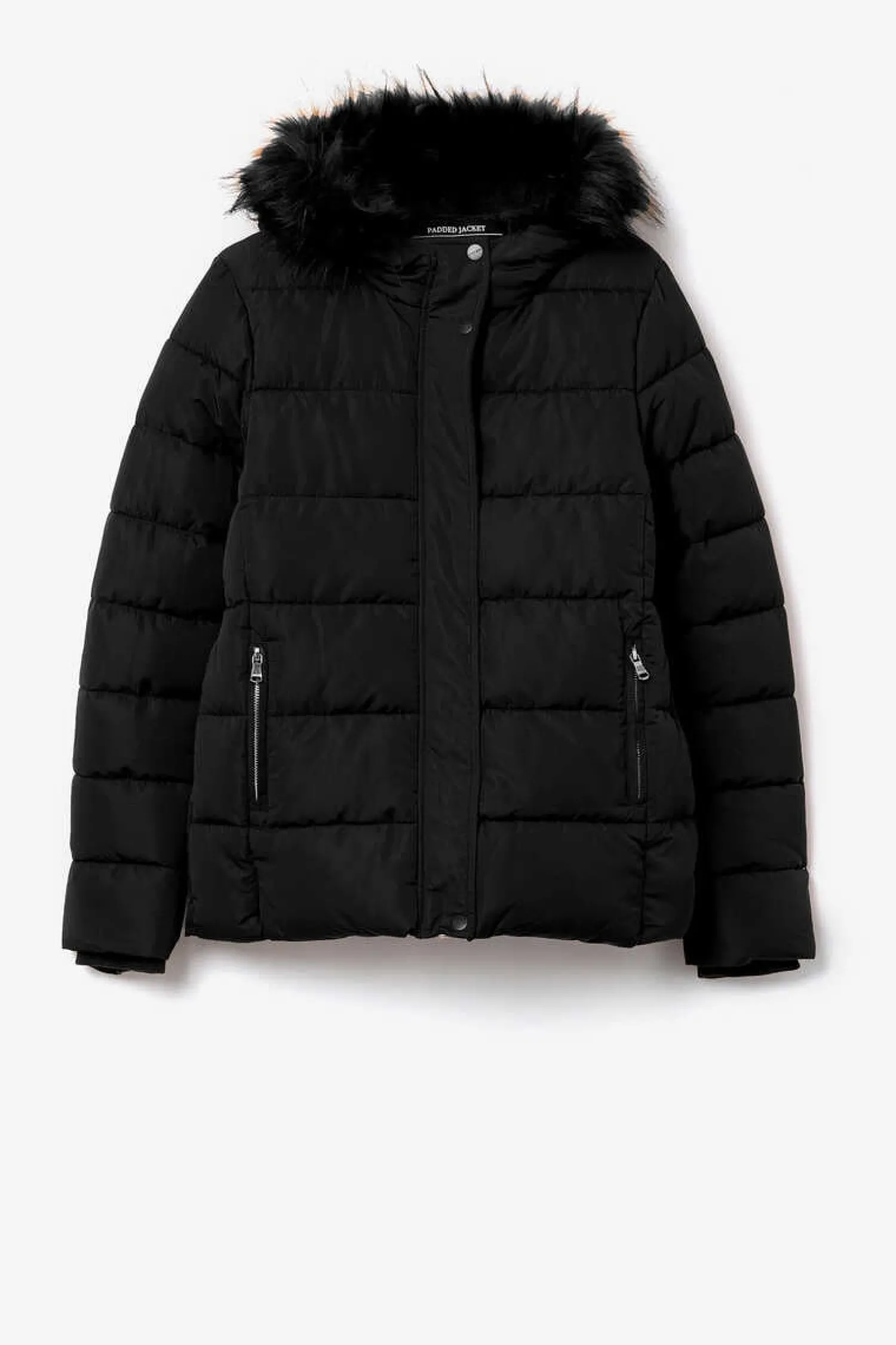 Tiffosi Sobretudos E Parkas-Casaco Acolchoado Com Capuz Com Pelo