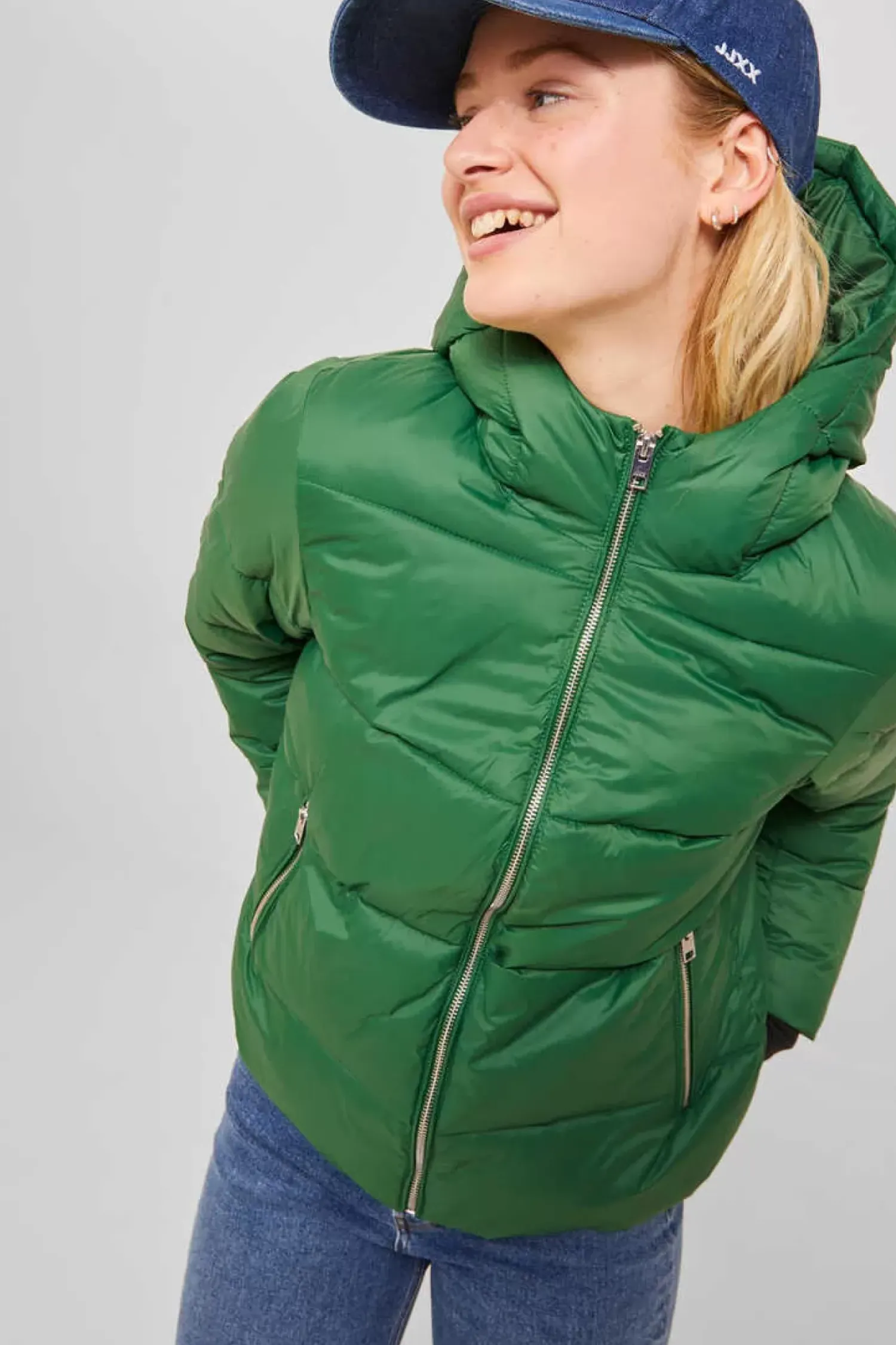 Jack & Jones Blusoes E Casacos-Casaco Acolchoado Com Capuz De Mulher