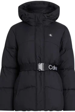 Calvin Klein Sobretudos E Parkas-Casaco Acolchoado Com Cinto