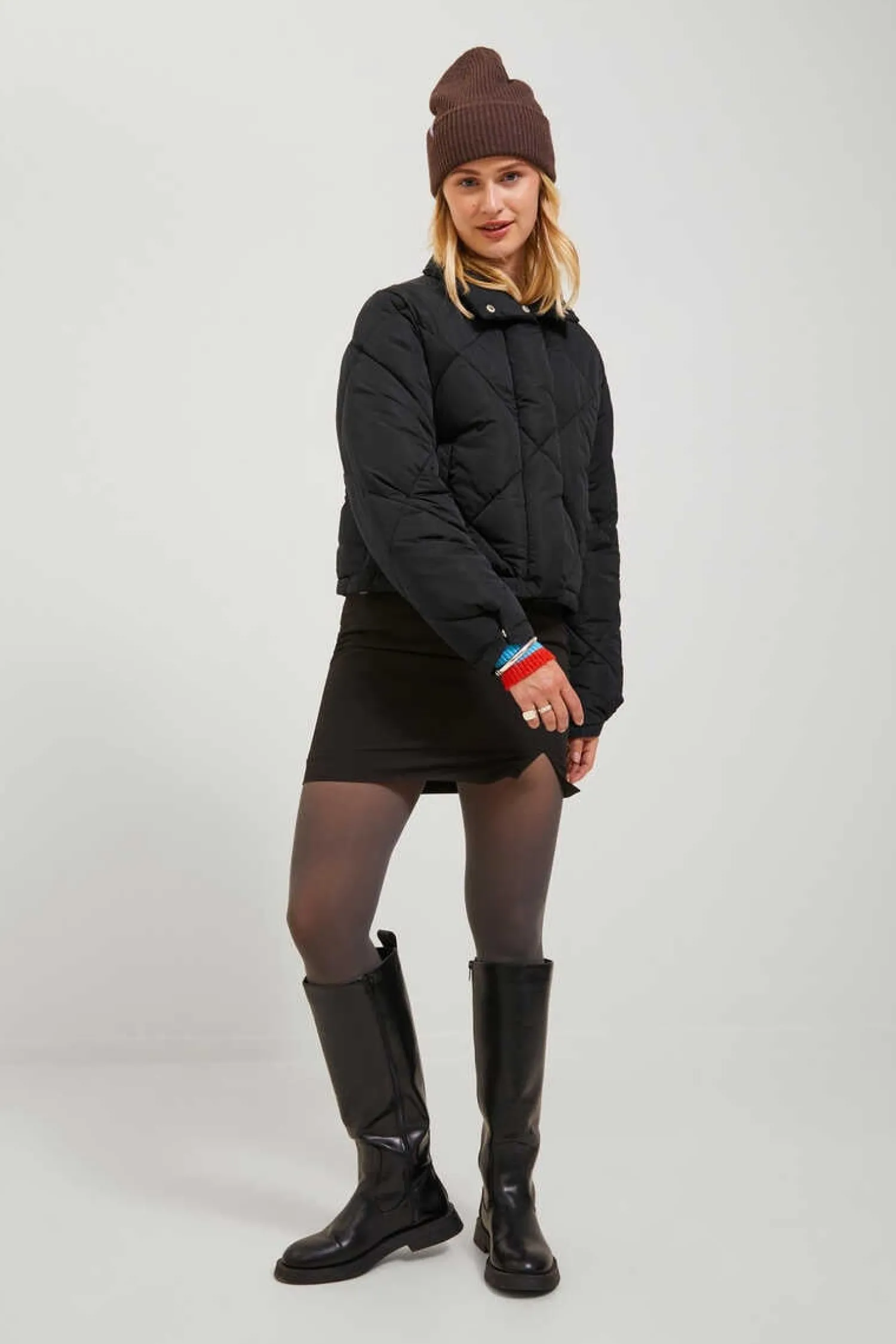 Jack & Jones Blusoes E Casacos-Casaco Acolchoado Com Corte De Mulher