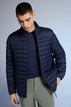 Springfield Casaco Acolchoado Combinado Marinho Online