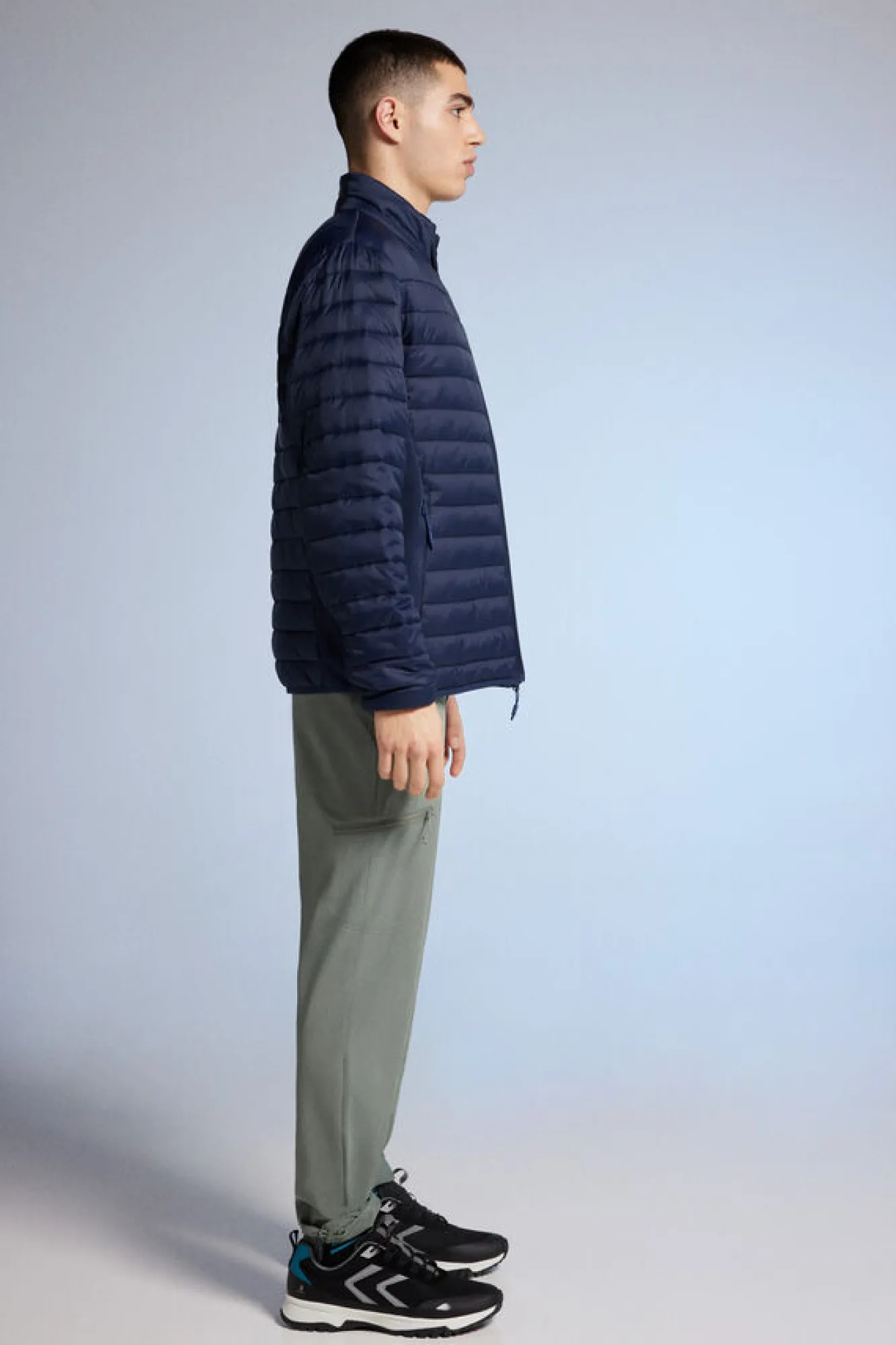 Springfield Casaco Acolchoado Combinado Marinho Online