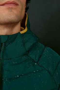 Springfield Casaco Acolchoado Termico Verde Discount