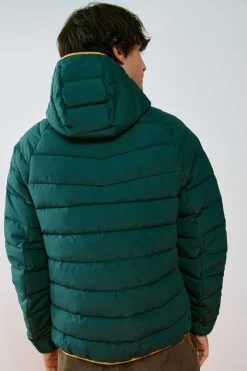 Springfield Casaco Acolchoado Termico Verde Discount