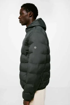 Springfield Casaco Acolchoado Termosselado Capuz Violeta Outlet