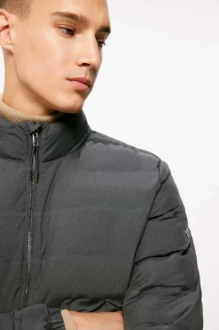 Springfield Casaco Acolchoado Termosselado Cinza