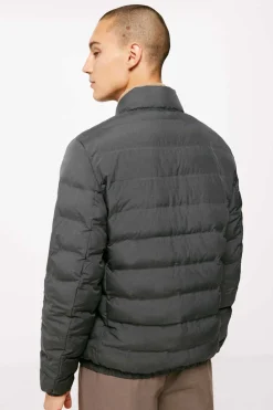 Springfield Casaco Acolchoado Termosselado Cinza