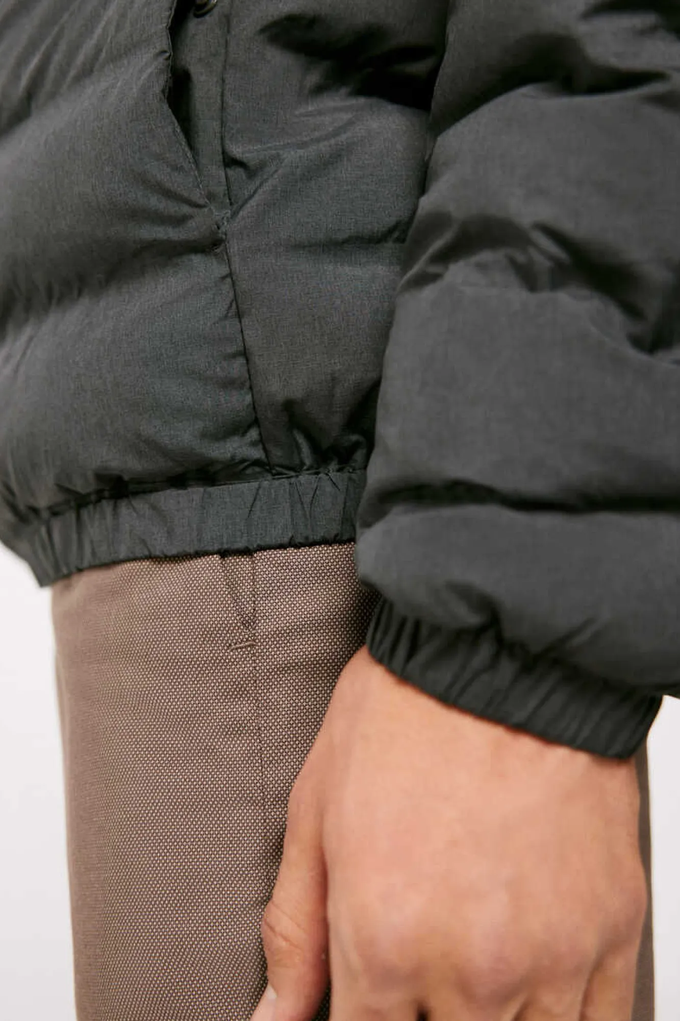 Springfield Casaco Acolchoado Termosselado Cinza