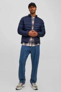 Jack & Jones Casaco Acolchoado Tipo Puffer Marinho Sale