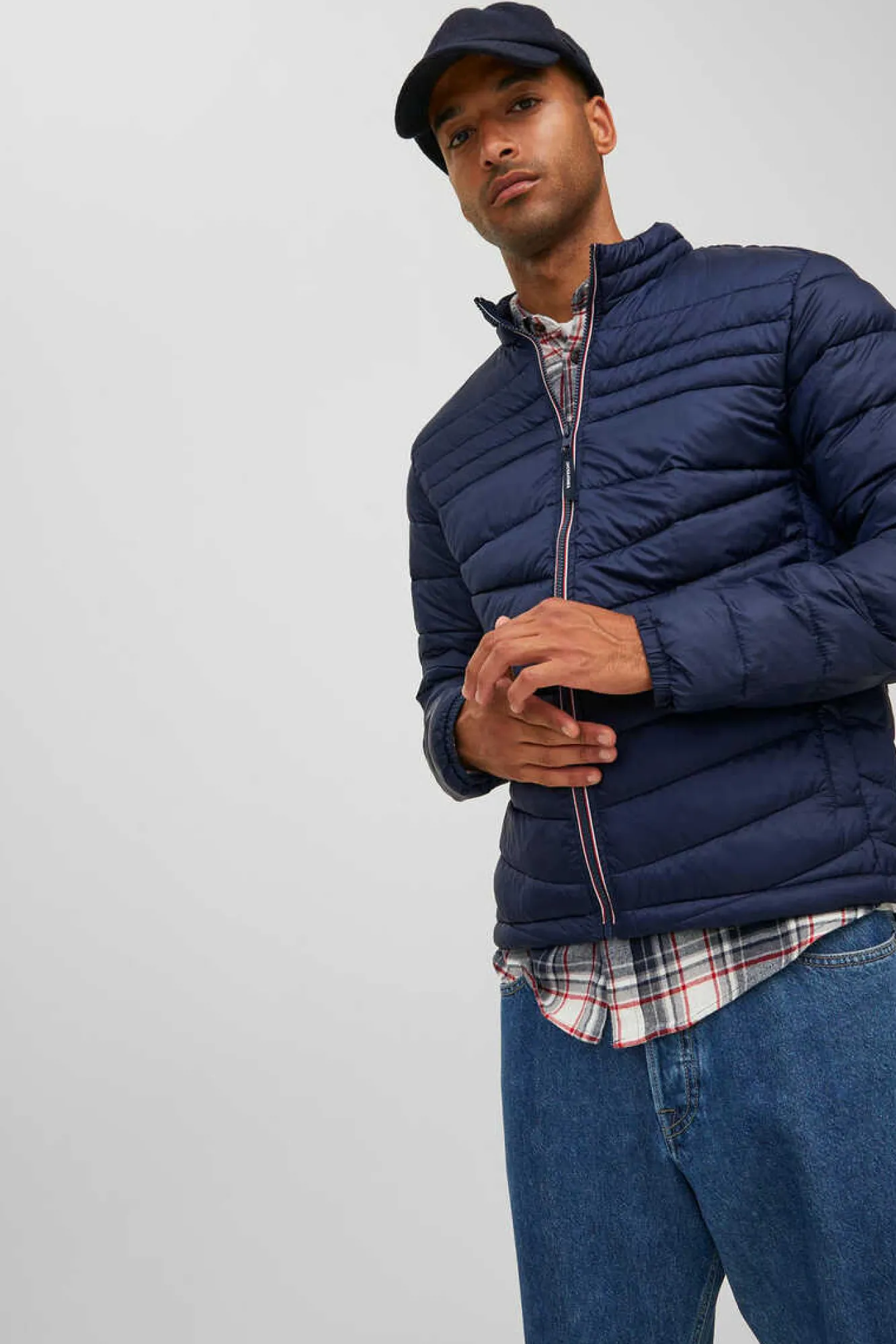 Jack & Jones Casaco Acolchoado Tipo Puffer Marinho Sale