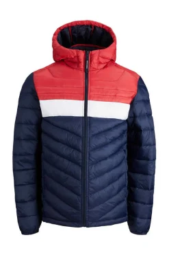 Jack & Jones Casaco Acolchoado Tipo Puffer Com Capuz Marinho New