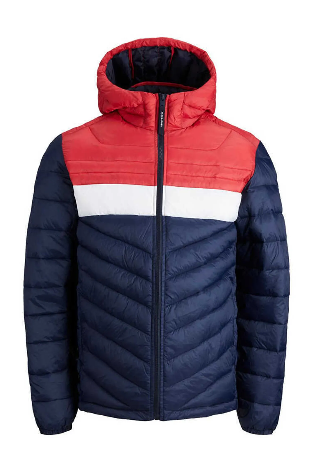 Jack & Jones Casaco Acolchoado Tipo Puffer Com Capuz Marinho New