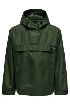 Only & Sons Casaco Anoraque Verde Hot