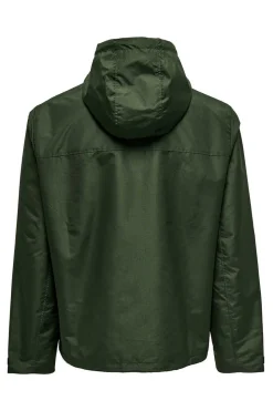 Only & Sons Casaco Anoraque Verde Hot