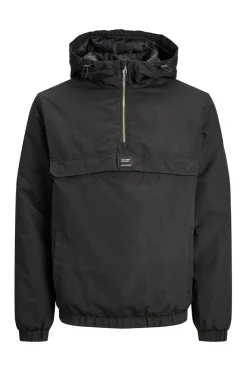 Jack & Jones Casaco Anoraque Com Capuz Preto Clearance