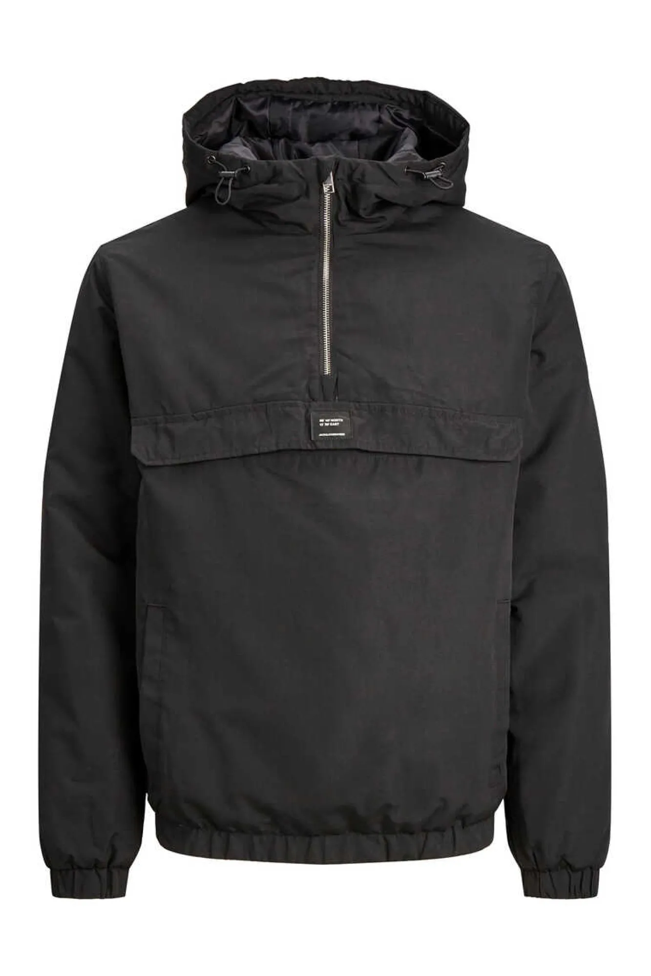 Jack & Jones Casaco Anoraque Com Capuz Preto Clearance