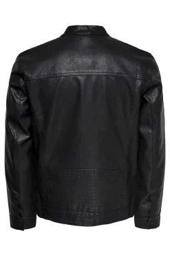 Only & Sons Casaco Biker Preto Best