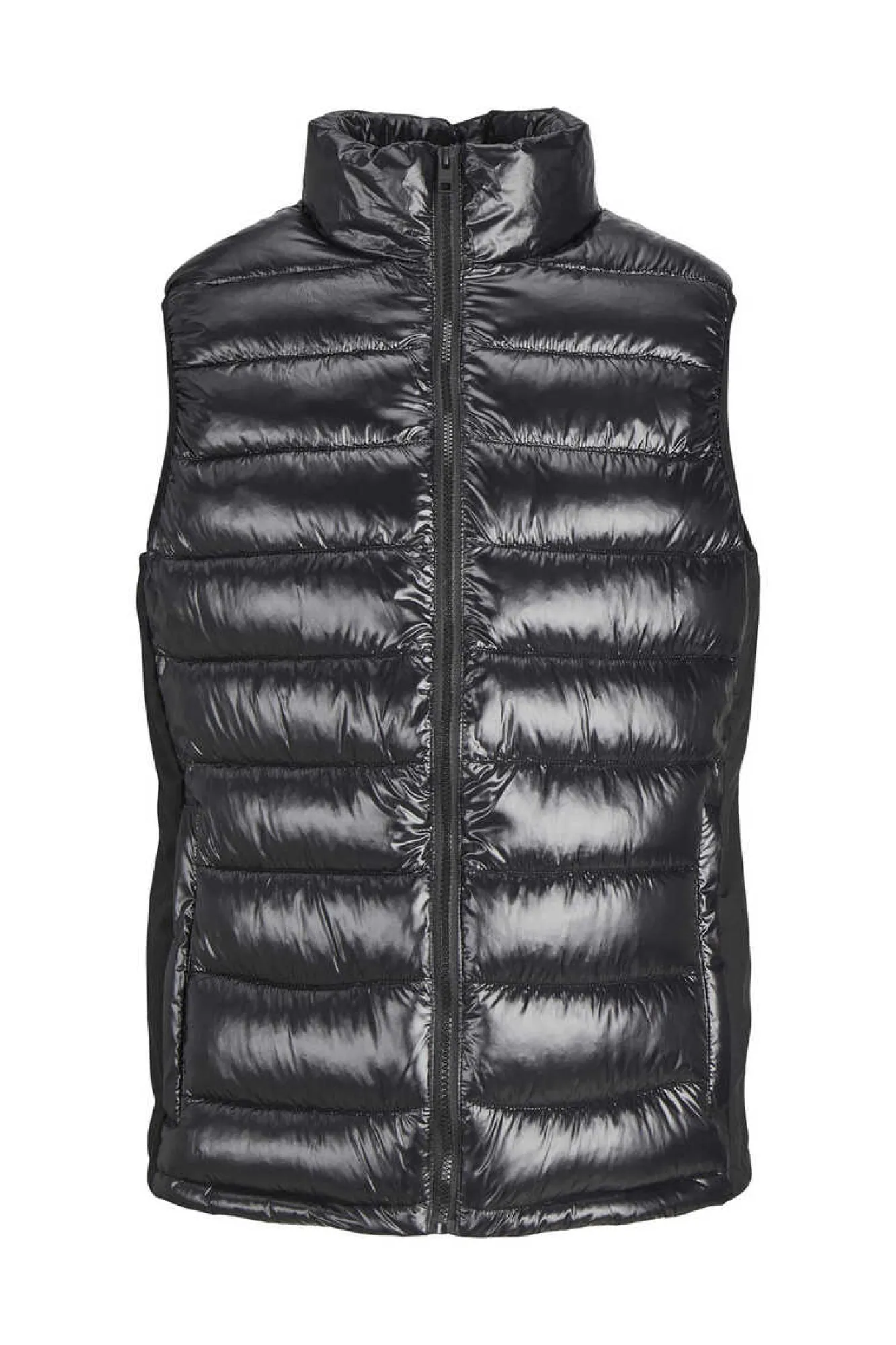 Jack & Jones Casaco Biker Efeito Pele Plus Preto Discount