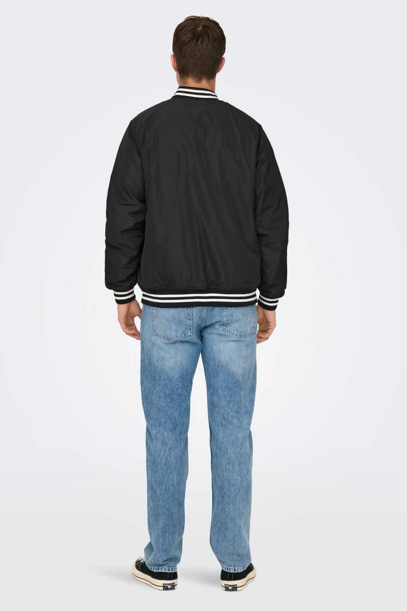 Only & Sons Casaco Bomber Preto