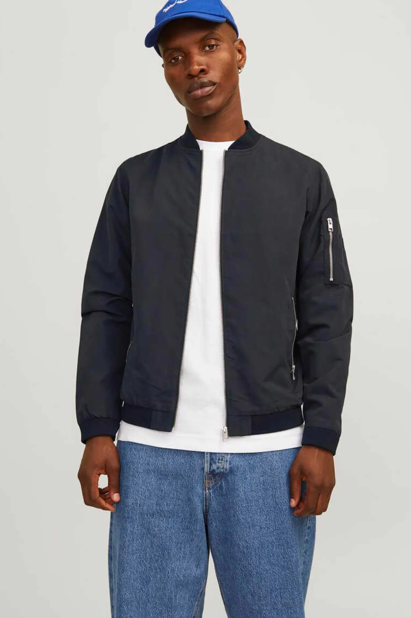 Jack & Jones Casaco Bomber Preto New