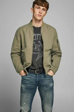 Jack & Jones Casaco Bomber Verde Online