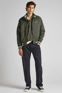 Pepe Jeans Casaco Bomber Tecido Reciclado Verde Online