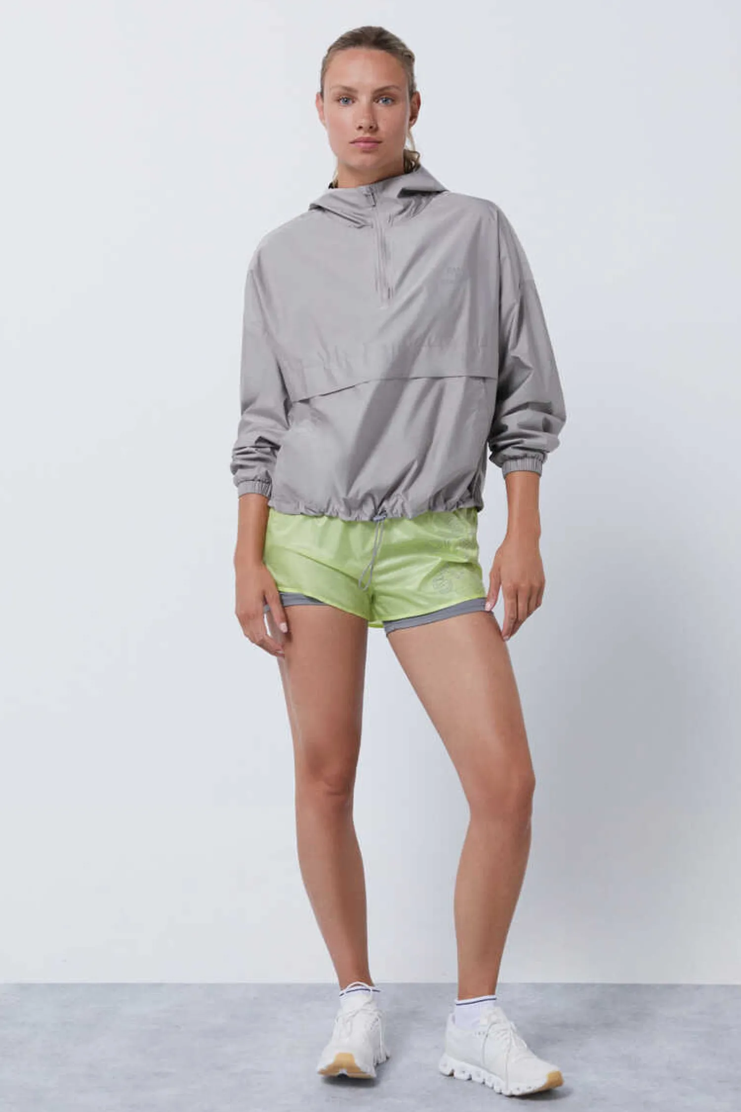 Dash and Stars Sweatshirts-Casaco Com Bolso Tipo Canguru Wind Resistant