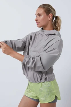 Dash and Stars Sweatshirts-Casaco Com Bolso Tipo Canguru Wind Resistant