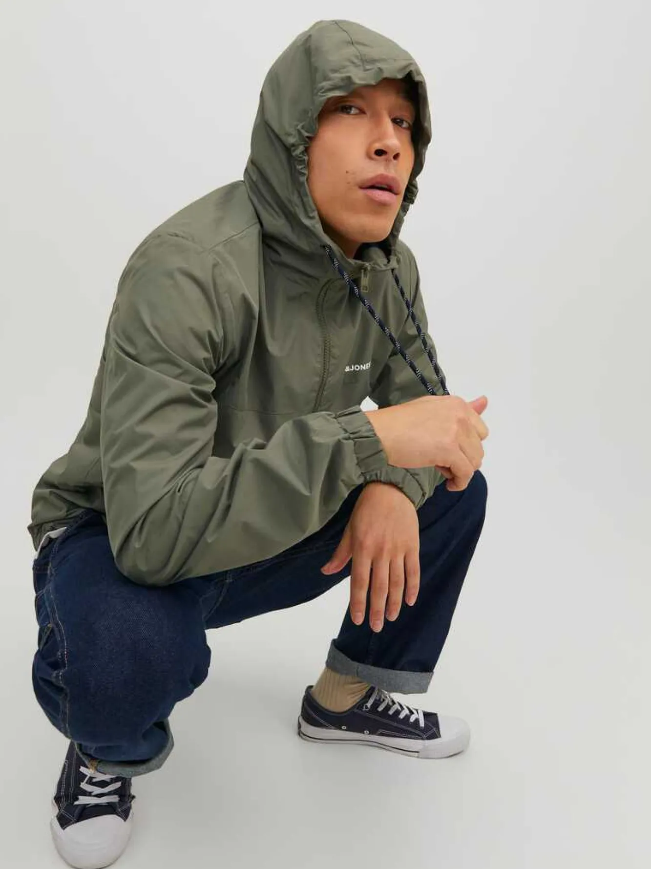 Jack & Jones Casaco Com Capuz Verde Best