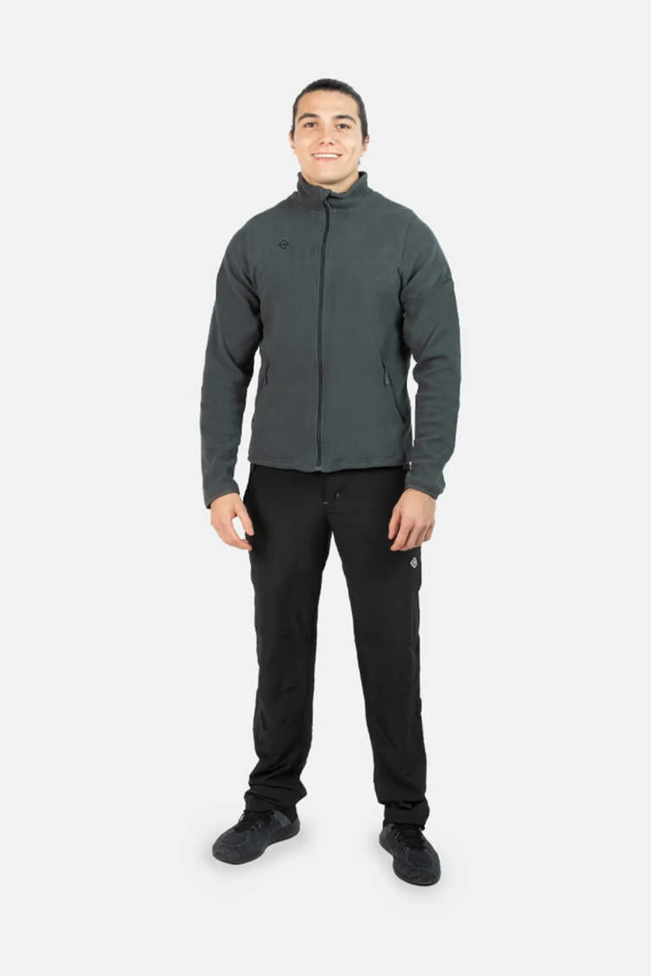 Izas Casaco Com Forro Polar Cinza Clearance