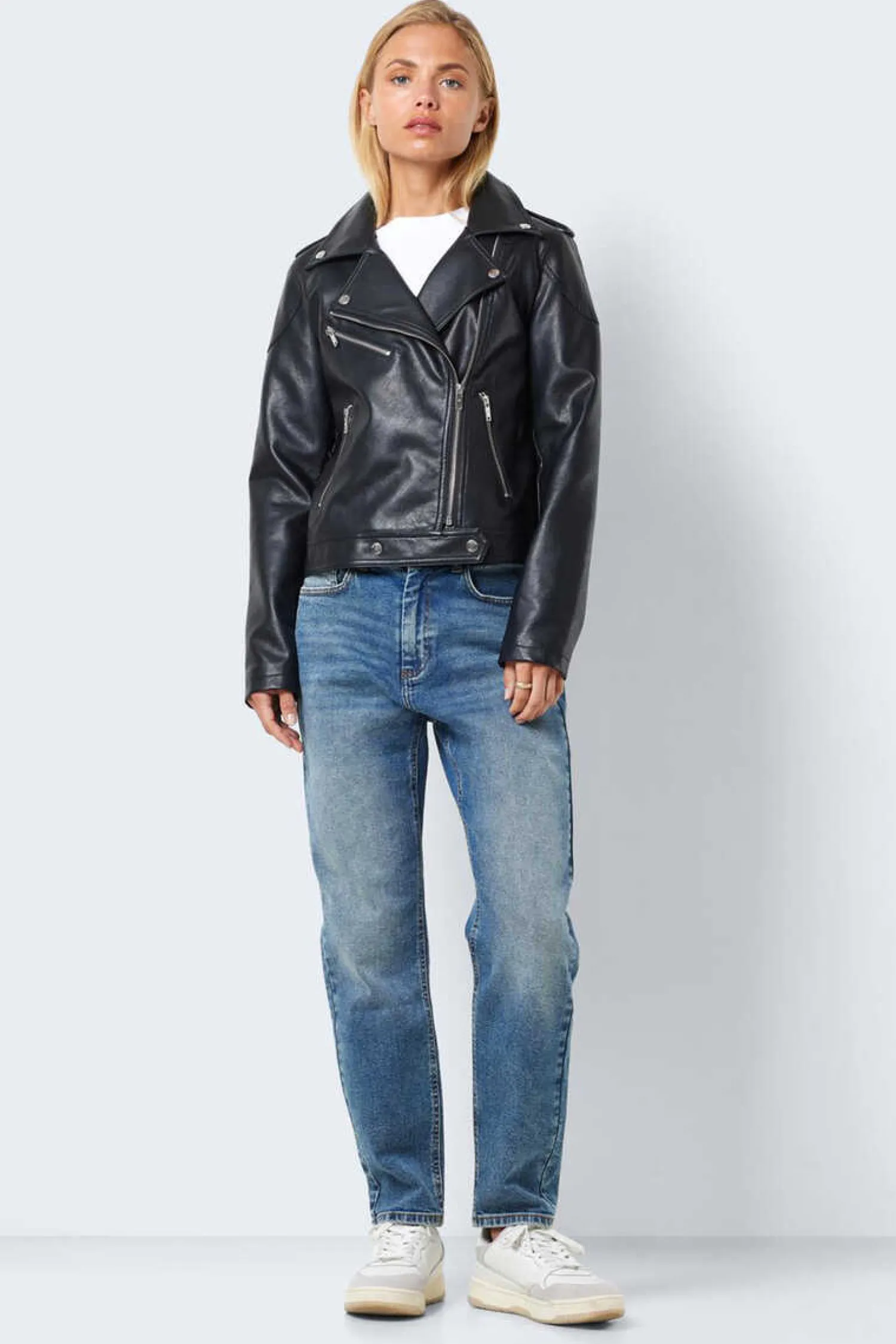 Noisy May Blusoes E Casacos-Casaco Com Lapela